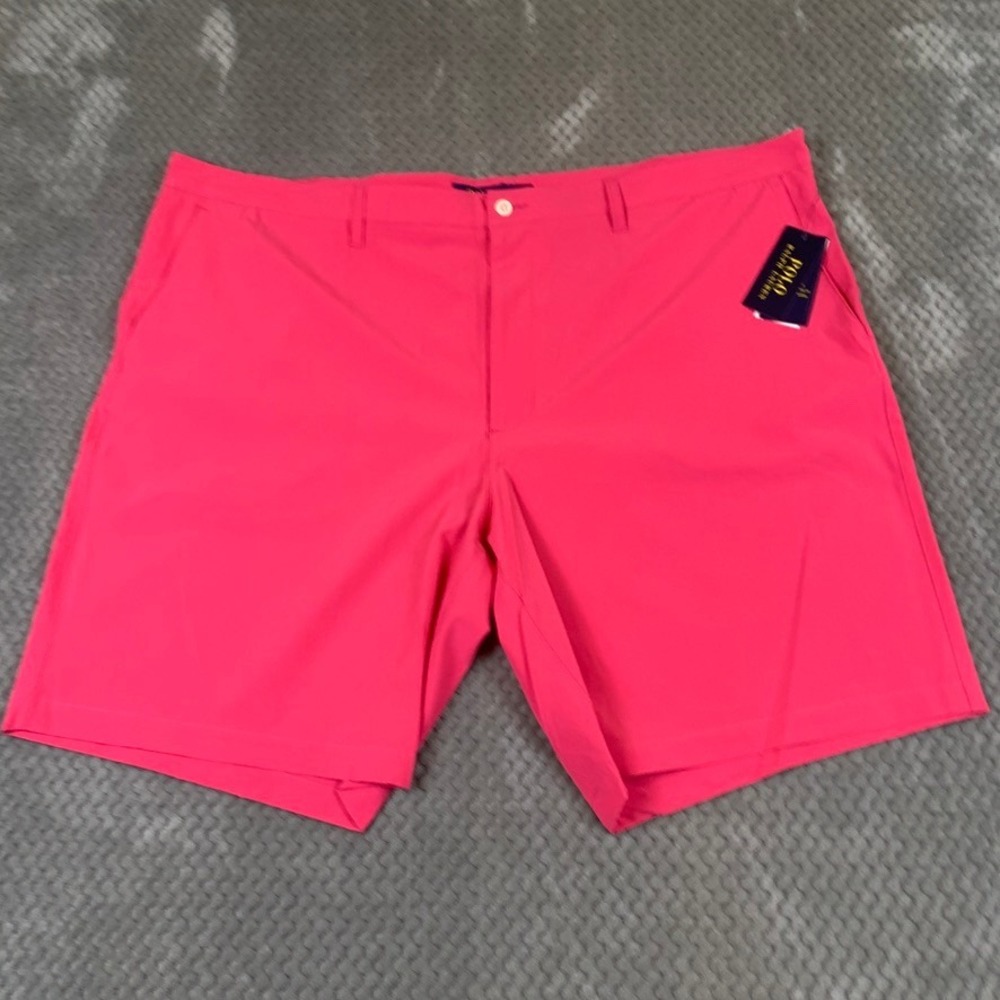 Polo Ralph Lauren Mens Pink Performance‎ Golf Shorts Size 46 NWT (711823603011)